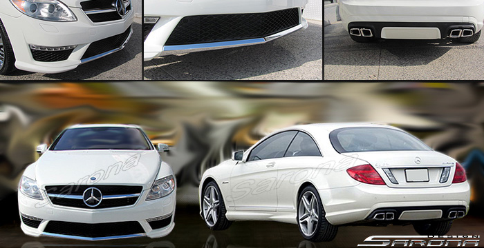 Custom Mercedes CL Body Kit  Coupe (2007 - 2009) - $2490.00 (Part #MB-121-KT)